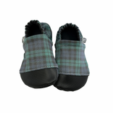 Evergreen Plaid Soft Sole Shoes