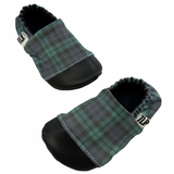 Evergreen Plaid Soft Sole Shoes