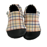 Autumn Plaid Soft Sole Shoes