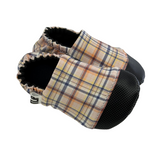 Autumn Plaid Soft Sole Shoes