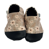 Bronze Floral Soft Sole Shoes