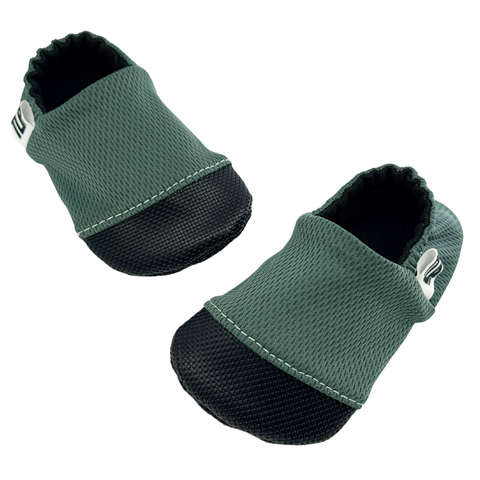 Forest Green Breathable Soft Sole Shoes