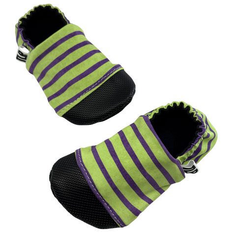 G&P Striped Soft Sole Shoes