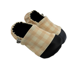 Peachwood Plaid Soft Sole Shoes