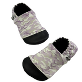 Purple Camo Soft Sole Shoes