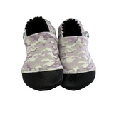Purple Camo Soft Sole Shoes
