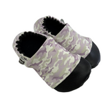 Purple Camo Soft Sole Shoes