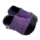 Purple Grunge Soft Sole Shoes