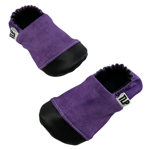 Purple Grunge Soft Sole Shoes