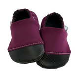 Wine Soft Sole Shoes