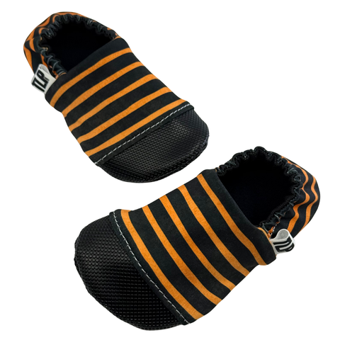O&B Striped Soft Sole Shoes