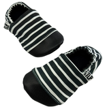 B&W Striped Soft Sole Shoes