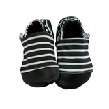 B&W Striped Soft Sole Shoes