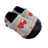 Firetrucks Soft Sole Shoes