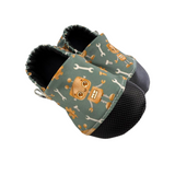 Rust Robots Soft Sole Shoes