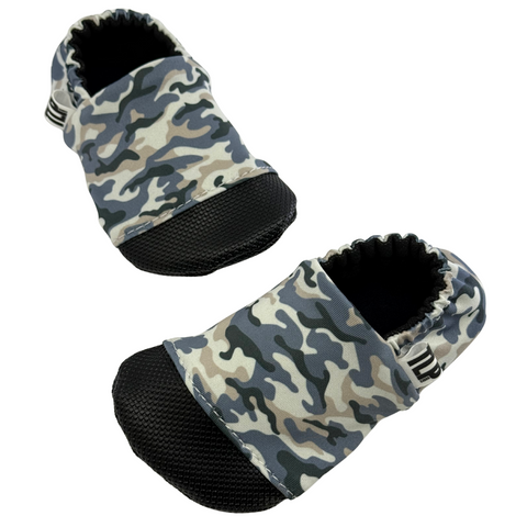 Blue Camo Soft Sole Shoes