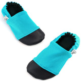 Aqua Blue Breathable Soft Sole Shoes