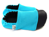Aqua Blue Breathable Soft Sole Shoes